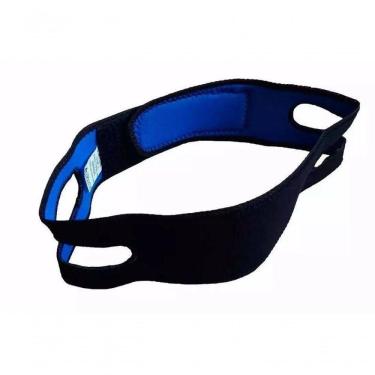 Imagem de Faixa Anti Ronco Apneia Neoprene Lavável Durma Melhor