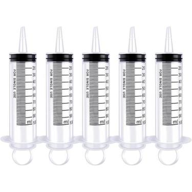 Imagem de Seringa de plástico gufastore 100mL para laboratórios científicos, pac