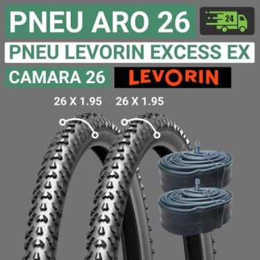 Imagem de Pneu Aro 26 Bicicleta Pneu de Bicicleta Aro 26 Pneu Levorin Excesss Ex
