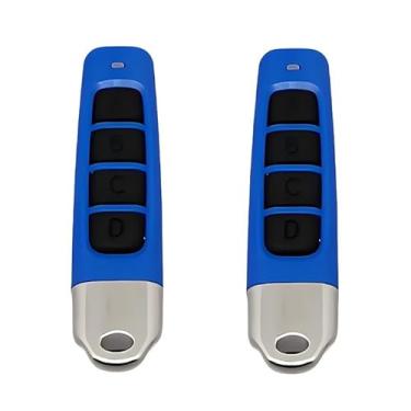 Imagem de Twins Kit2 Universal 4 Botões Clonagem Alarmes Sem Fio Controle Remoto Substituição Portão Elétrico 433,92 MHz para Porta de Garagem de Carro Portas Rolantes Fechadura Claraboia (Roxo-Preto) (ABCD