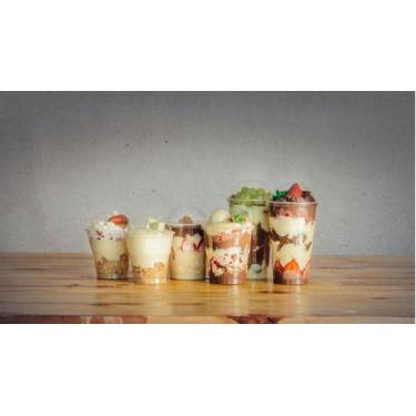 Imagem de 20 Copos Com Tampa Bolha 250ml + 20 Formas Para Pudim 80ml - Higipack