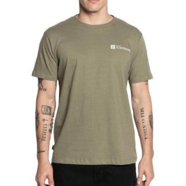 Imagem de Camiseta Element Classic Smokey BP SM25 Masculina-Masculino