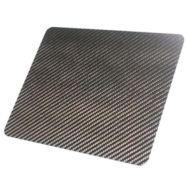 Imagem de Mouse pad de fibra de carbono multiuso - rígido, fino e leve para escritório, jogos e uso diário do computador na mesa ou colo (sarja 3K, grande)