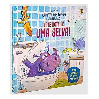 Imagem de Este hotel é uma selva!: Surpresas com pop-ups e janelinhas! - USBORNE