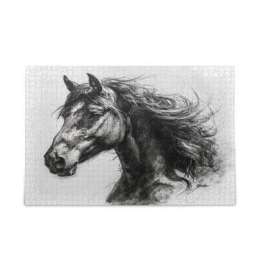 Imagem de STAYTOP Quebra-cabeça de pintura de arte de cavalo para adultos ou crianças, 500 peças, jogo divertido de descompressão intelectual para a família, presente de brinquedo de Natal