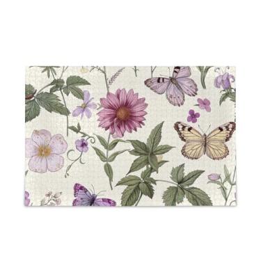 Imagem de WELLDAY Quebra-cabeça flores silvestres e borboletas 1000 peças grande jogo de arte para adultos adolescentes