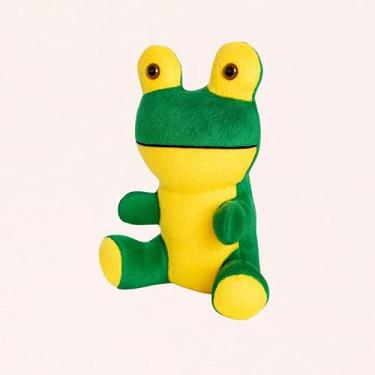 Imagem de LuckBaby Sapinho de Pelúcia 20 cm Verde e Amarelo