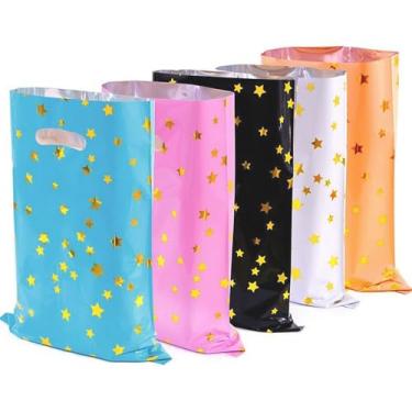 Imagem de Pacote com 50 sacos para lembrancinhas de festa de aniversário, presente a granel para chá de bebê, casamento, ação de graças, Natal, ano novo