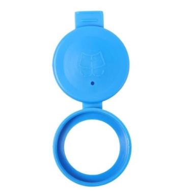 Imagem de Tampa de lavadora de para-brisas para Fiat para Bravo 2007 2008 2009 2010 2011 2012 2013 2014 2015 Tampa de garrafa de tanque de lavagem de para-brisas 3Q0955455