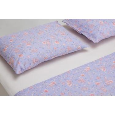 Imagem de Jogo de Cama Bellagio Casal 4 peças - Percal 100% Algodão  Têxtil Arte