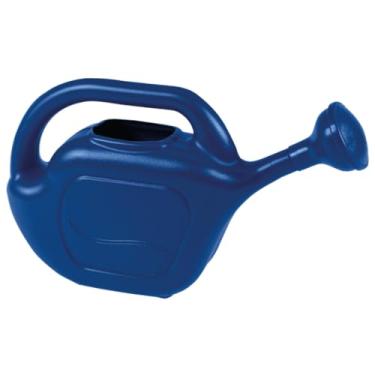 Imagem de Regador Plástico Com Bico Chuveiro Removível Plantas Jardinagem Quintal(AZUL)