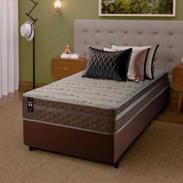Imagem de Cama Box Molas Ensacadas Georgia Solteiro 88x188 King House