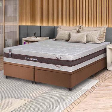 Imagem de Cama Box Baú Mali Molas Ensacadas King 193x203 King House