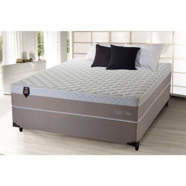 Imagem de Cama Box Casal Sheffield Molas Ensacadas Bege King House