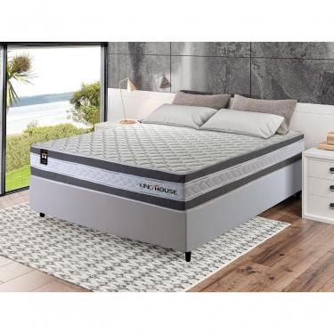 Imagem de Cama Box Molas Ensacadas Alpine Casal 138x188 King House