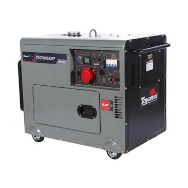 Imagem de Gerador Diesel Toyama 6,5KVA Trif 380V ATS Elét TDG7000SE3XP