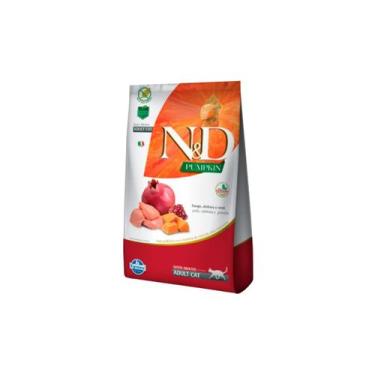 Imagem de Ração N&D Pumpkin Gatos Adultos Frango Abóbora e Romã 1,5kg - Farmina