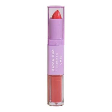 Imagem de Batom Duo Matte Mood CM14 HB861414 Ruby Rose