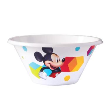 Imagem de Pratinho Prato Infantil Bowl Mickey 580 ml Plasutil Disney - Plasútil