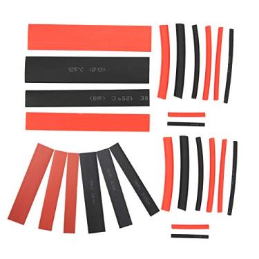 Imagem de Eujgoov Kit de tubo termorretrátil, 300 peças, sortido de fios elétricos, mangas de tubo termorretrátil, com caixa de armazenamento