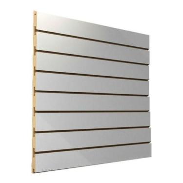 Imagem de Painel canaletado 60x60 branco kit  2 unidade - LC