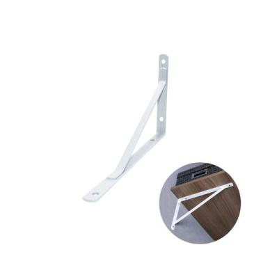 Imagem de Suporte Mão Francesa Reforçada 45 Cm Branca - Sr, Reforçada - 45 Cm, A