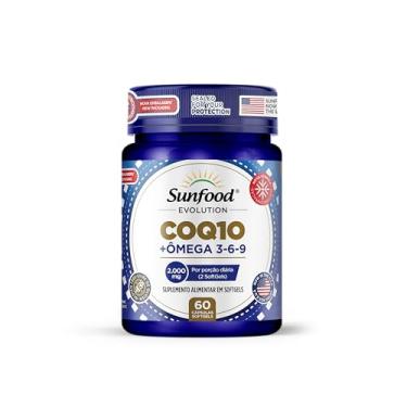 Imagem de COQ10 + ÔMEGA 3-6-9 2.000MG 60 SOFTGELS SUNFOOD EVOLUTION