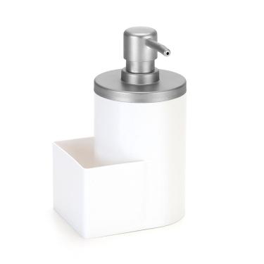 Imagem de Dispenser Para Detergente E Bucha 600ML Aço Escovado 1163