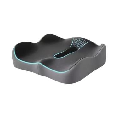 Imagem de Almofada Ergonômica Antiderrapante Para Cadeira De Escritório E Assent