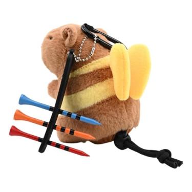 Imagem de Generic Porta-bolas de golfe com tees em pelúcia de, divertido acessório para bolsa de golfe, bolsa de armazenamento e transporte para homens que