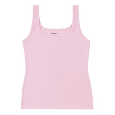Imagem de Blusa Regata Básica Cotton Light Feminina Malwee Ref. 04492, Rosa clar