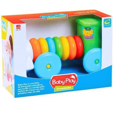Imagem de Trenzinho Monta E Desmonta Baby Play Brinquedo Trem Educativo Infantil