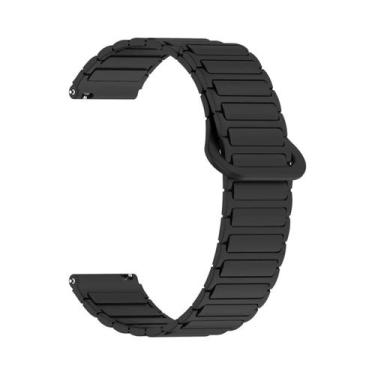 Imagem de Pulseira De Silicone Magnética Macia Amazfit Helio Sport - Acessório D