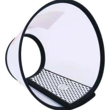 Imagem de Colar Cirúrgico Elizabetano Pet Proteção Cachorro Cão Gato-5 - Shoppin