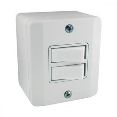 Imagem de Sistema X Radial Branco 2Int Simp C/Caixa 1902003, Branco