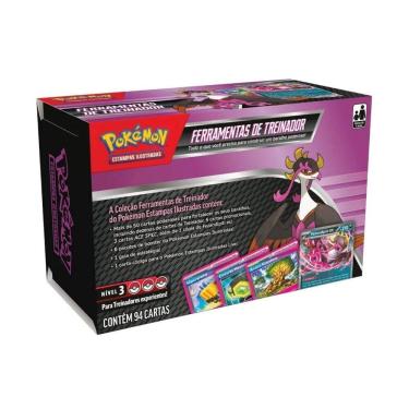 Imagem de Box Pokémon Ferramentas De Treinador Fezandipiti EX Card TCG Jogo Estratégia Geek Presente Natal