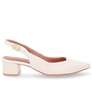 Imagem de SANDALIA SLINGBACK USAFLEX EM COURO REF UD24004 FEMININO-Feminino