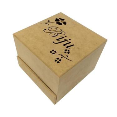 Imagem de Caixa MDF Biju 1228 c/ gaveta - Artesanato &amp Co.