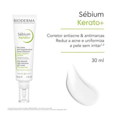 Imagem de Gel Creme Antiacne Sebium Kerato+ 30ml Bioderma Momento de aplicação D