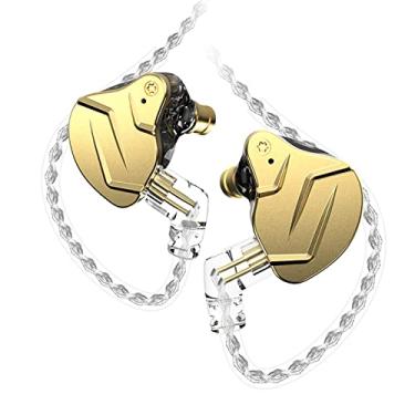 Imagem de CIADAZ ZSN PRO X Fones de ouvido intra-auriculares com fio Fones de ouvido DIY 1BA+1DD Driver híbrido HIFI Monitor de DJ Running Sport Earbud