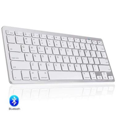 Imagem de Teclado Bluetooth P/ Tablet Samsung Galaxy Tab A7 T500/ T505 + Suporte