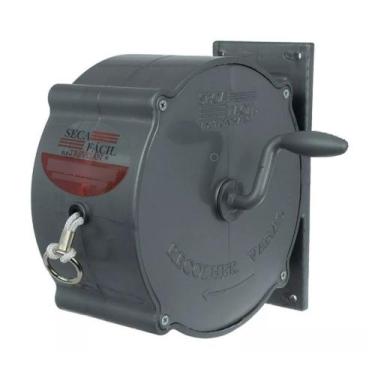 Imagem de Varal Recolhivel Retratil Automatico Parede 30m Nylon De Parede Seca F