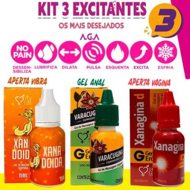 Imagem de Kit Sexshop Produtos Eróticos Prime Namoro lubrificante intimo ( Xadoi