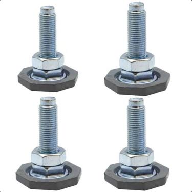 Imagem de Kit 4 Pés Niveladores Afc72909501 Lava Seca LG Wd-1403rd, Garantia de 