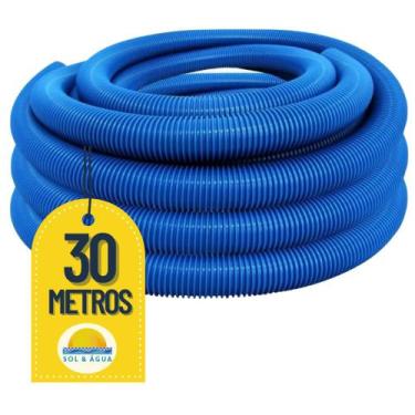 Imagem de Mangueira Para Limpeza de Piscinas Flexível Flutuante 30 Metros - Sol 