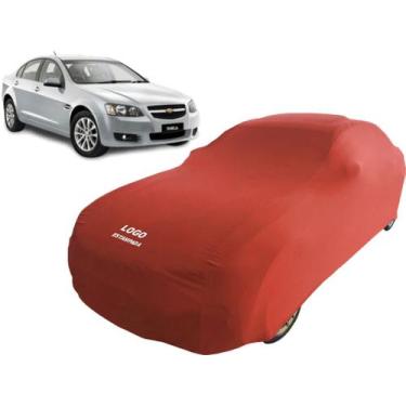 Imagem de Capa De Tecido Para Carro Chevrolet Novo Omega - Mz, Vermelha