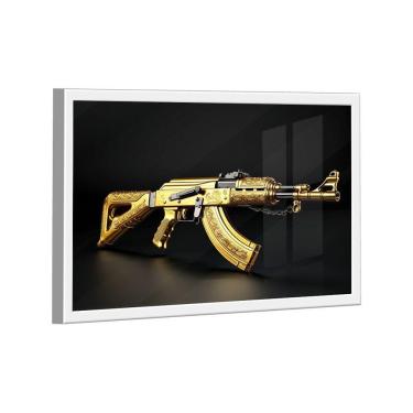 Imagem de Quadro Ak-47 Gold- Br Artes