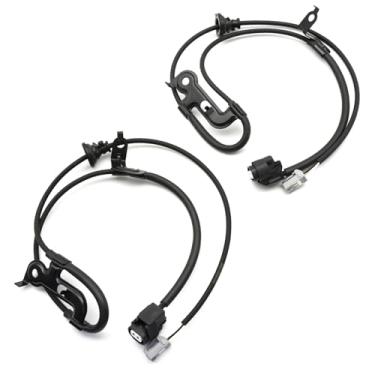 Imagem de Ynovvo Conjunto de sensor de velocidade de roda ABS traseiro esquerdo e direito de 2 peças compatível com Toyota Avalon 2010-2013 Camry 2009-2013 compatível com Lexus ES350 2010-2013 Substitui