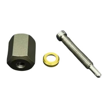 Imagem de IEUDNS Ferramenta de remoção de anéis de linha de rolamentos de carretel de pesca, extrator prático e resistente ao desgaste para lago de água doce