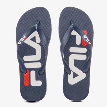 Imagem de Chinelo Fila Fingers Masculino Azul Marinho-Masculino